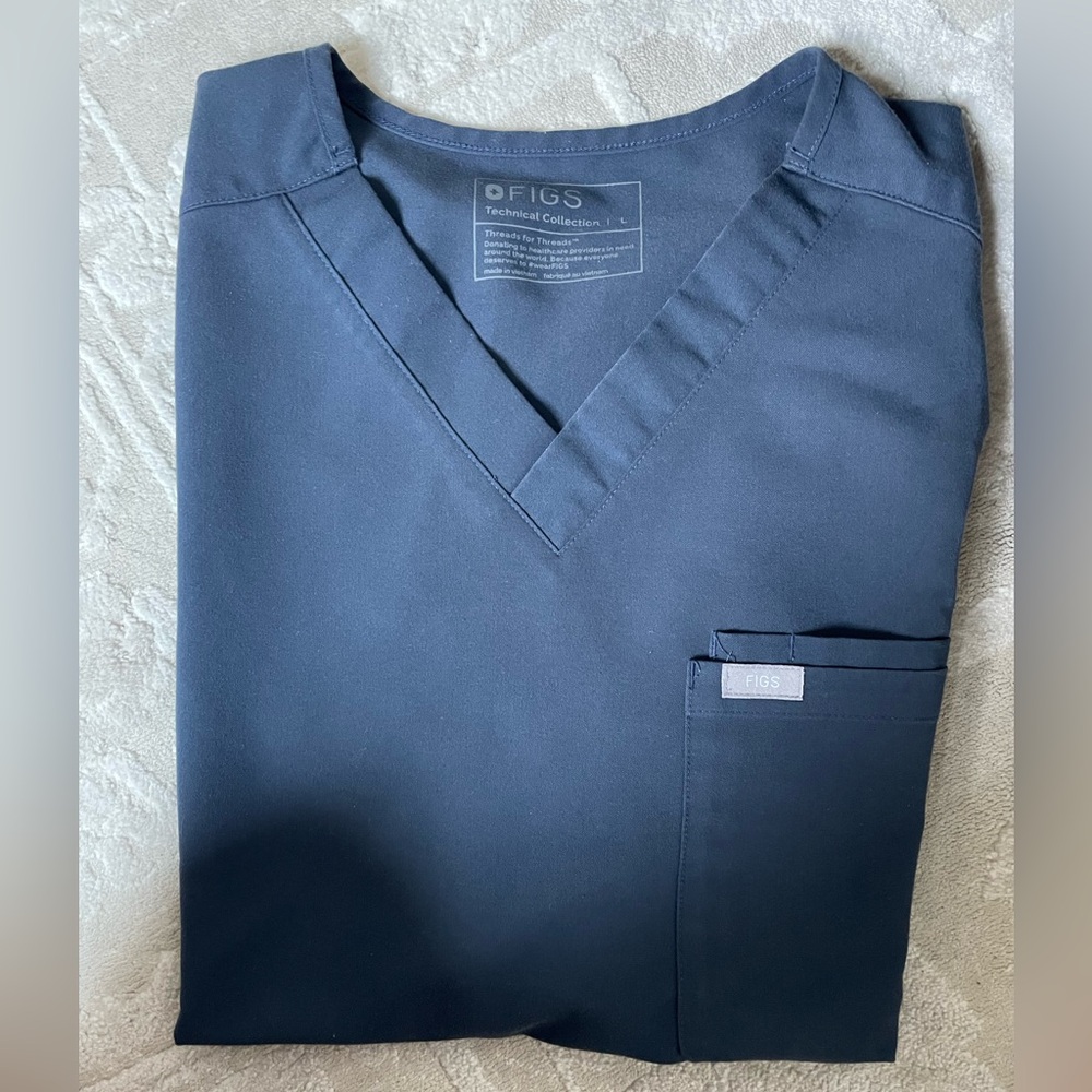 Figs Men Leon Scrub Top Size L